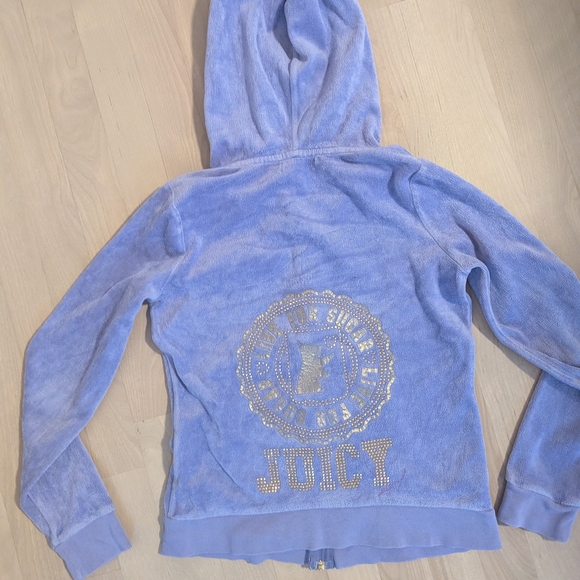 Juicy Couture Lavender Velour Hoodie - Picture 4 of 7